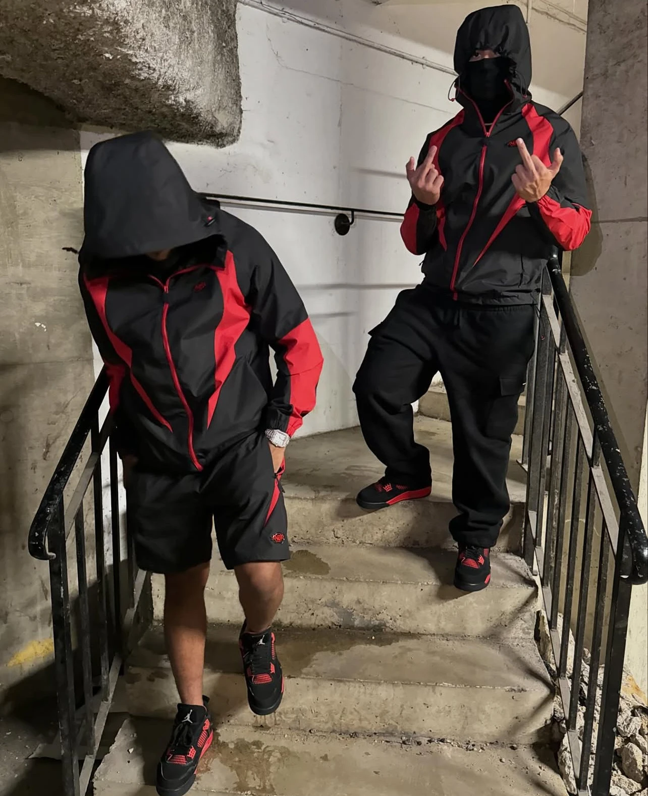 

Комплект Synaworld: тканый жакет и шорты в стиле хип-хоп, летняя повседневная спортивная одежда из полиэстера, молодежный комплект с коротким рукавом