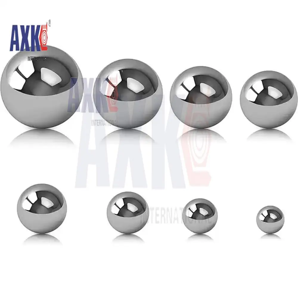 

G5 Bearing Steel Ball Stainless Steel Ball High Precision Bearing Solid Steel Balls 1.2/1.5/2.5/3.5/4/5/6.5/7.5/8.5/9.5/10~16mm