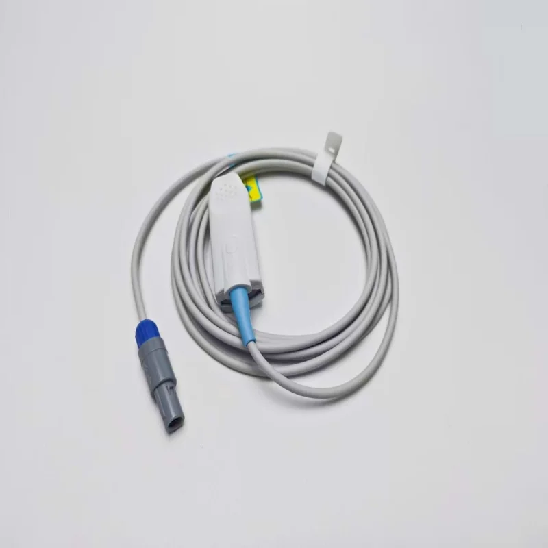 

Совместимый с Contec 5-контактный датчик SpO2 с цифровым чипом для взрослых, пальчиковый датчик оксиметрии, кабель из TPU, 3 метра.