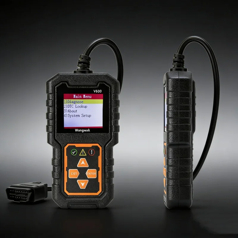 

Диагностический сканер V600 2026: прибор для диагностики автомобильных неисправностей, помощь в ремонте, считывание и анализ кодов OBD2