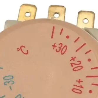 -30 إلى 30 ℃   الثلاجة ترموستات الثلاجة مفتاح درجة الحرارة الميكانيكية AC250V 16A ملحقات استبدال الثلاجة