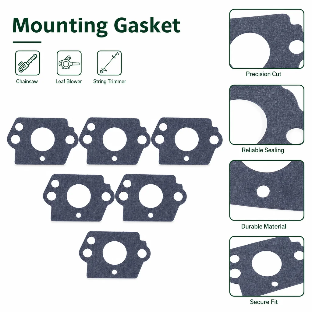 Carburetor Mounting Gasket For Stihl Chainsaw 024 026 MS240 MS260 Blower BG86 BR400 Poulan Husqvarna Craftman Weed Eater Gasket