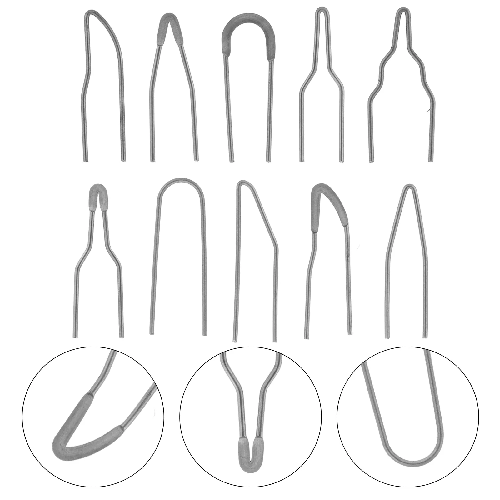 10 قطعة نصائح الكتابة اليدوية بيروغرافيا طويلة الأمد موقد الخشب المناقير للحرف اليدوية المعقدة والتطبيقات الفنية حرق الخشب #5