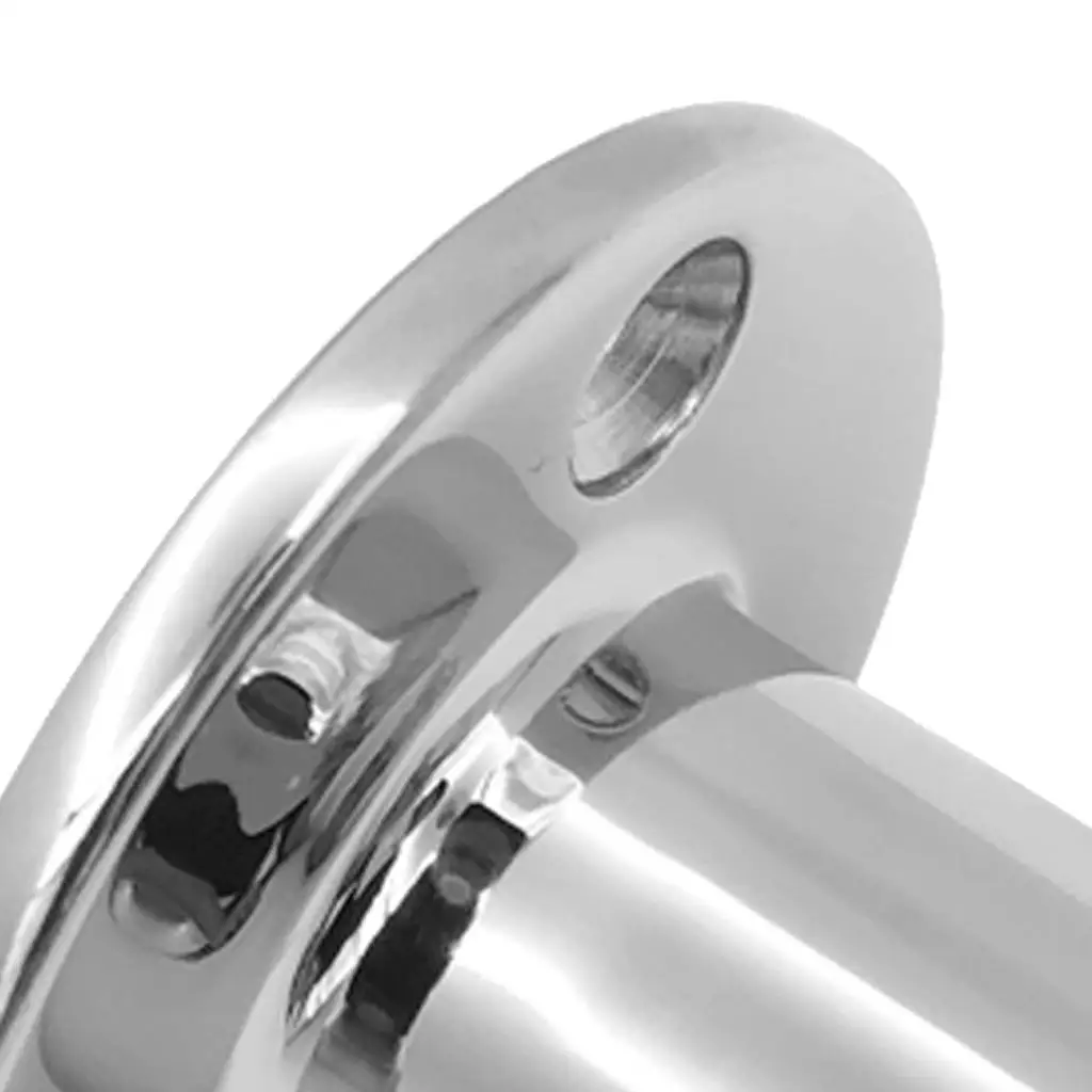 

Boat Round Rail Base 1 Inch Stanchion Fitting 90 Degree Bracket for Marine Stainless Steel Railing