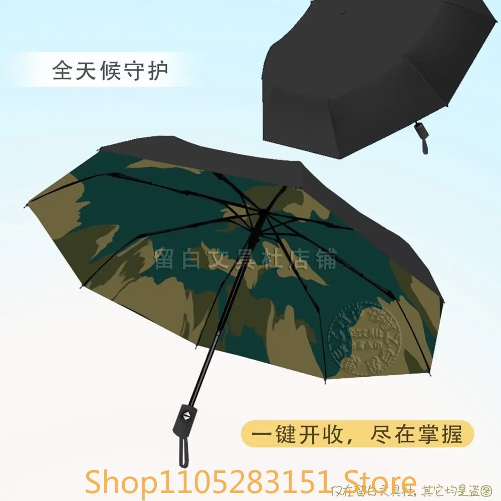 Limbus Company Dulcinea Anime Cosplay Automatic Eight-Bone Portable Folding Sun Rain Umbrella Christmas ornament Fans Gift - view 4