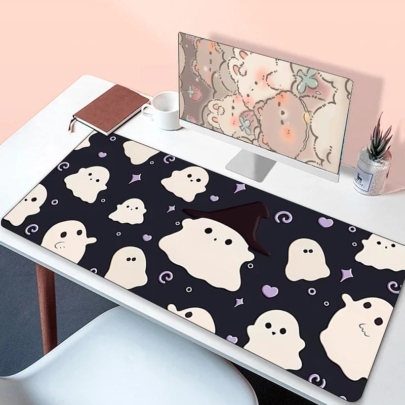 Grand tapis de souris Kawaii mesurost Gaming, Lapmedicings Gamer, Polymères de bureau, Sous-tapis de souris, Armoire à clavier, Tapis de souris média