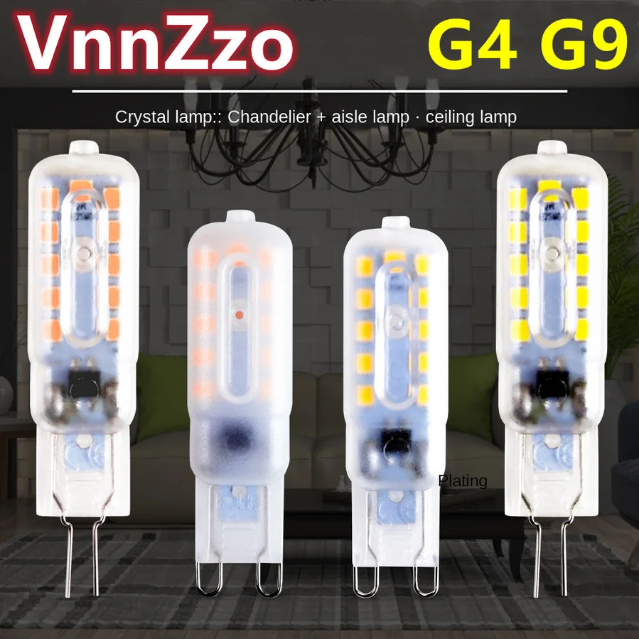 

Bombillas G9 Mini Corn Bulb Smart люстра IC G4 LED внутренсветильник освещение 220V Энергосберегающая светодиодная лампа 2835 Chip Ampoule