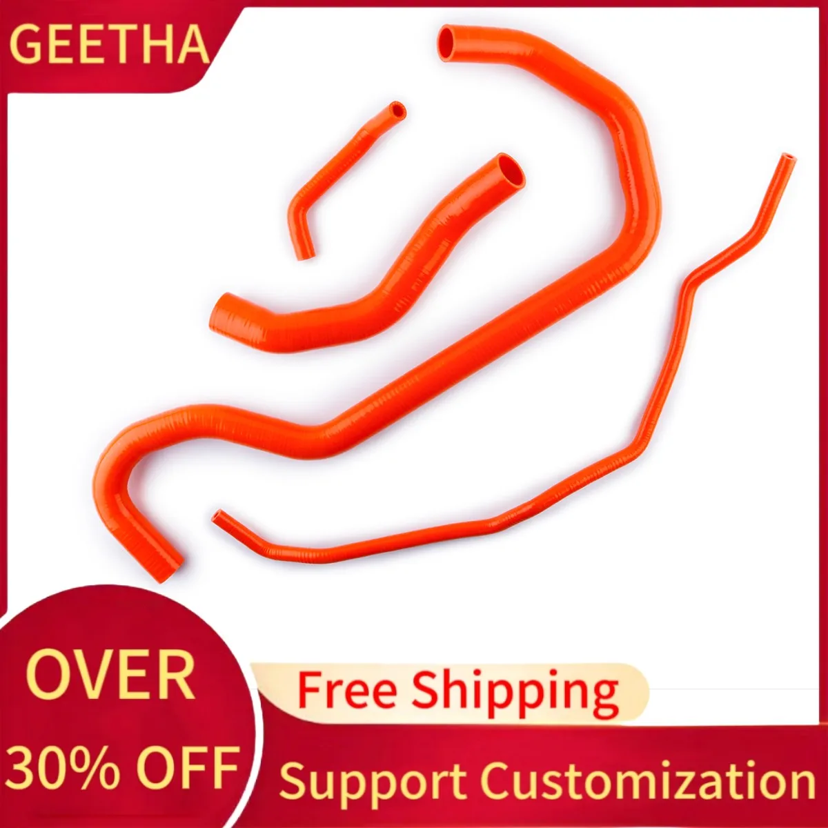 

For 2003-2006 Hummer H2 6.0L 2004 2005 Silicone Radiator Coolant Hose Pipe Kit