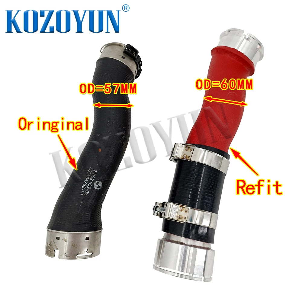 Intake Pipe Turbo Boost Pipe Kit for BMW N55 M2 M135i M235i 335i 435i IX F20 F21 F23 F30 F31 F32 F35 F87 3.0T