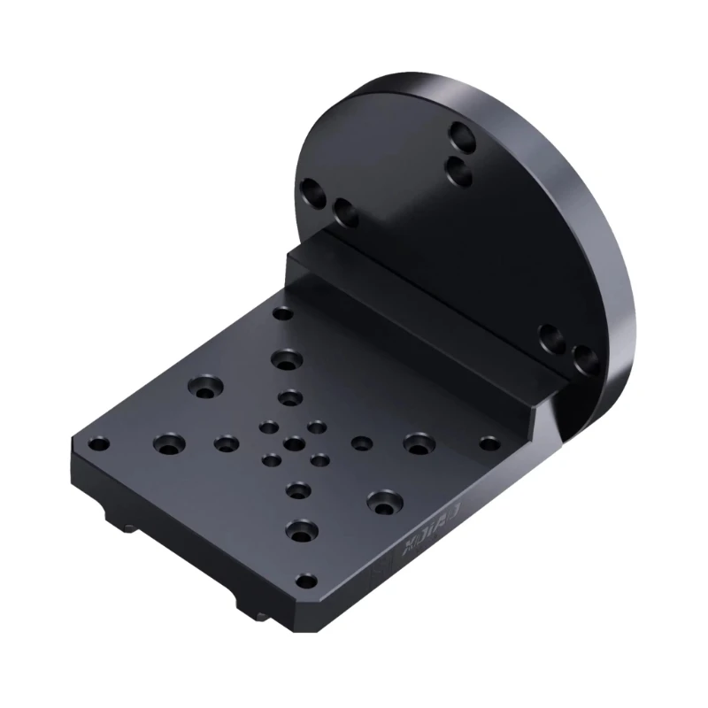 Numerical control precision large 4-axis single-sided L-block bridge