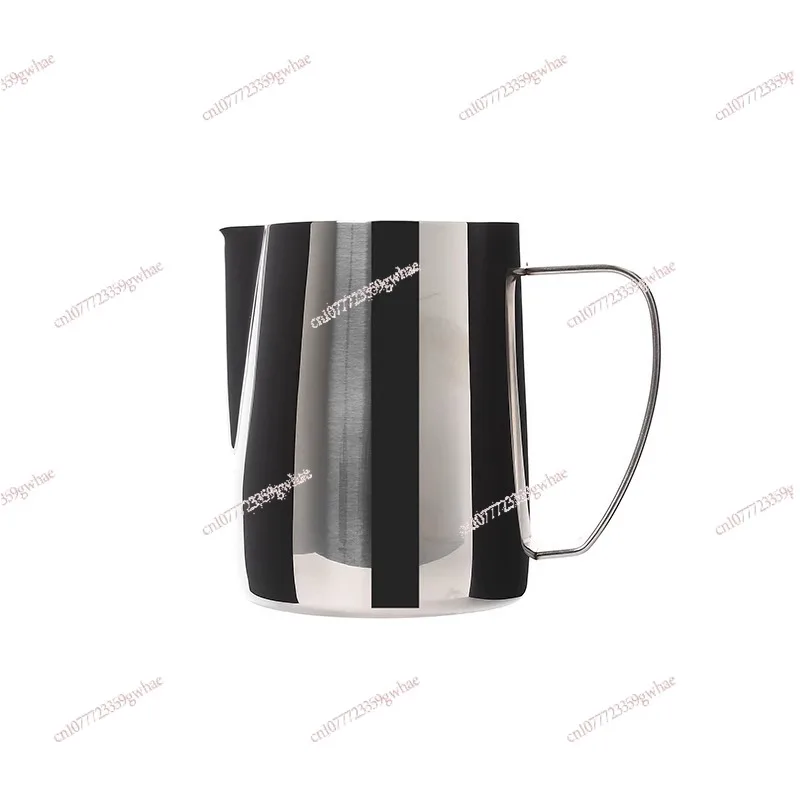 Latte cup laser welding machine handle thickened high-grade 304 stainless steel glossy 600ml latte cylinder