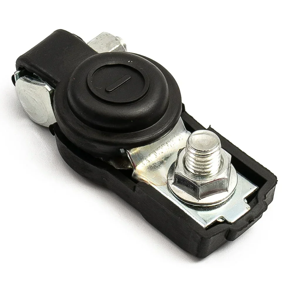 2Pcs Battery Terminal Cable Clamp Negative + Positive Top-Post Quick Release For -Toyota Cables Connectors