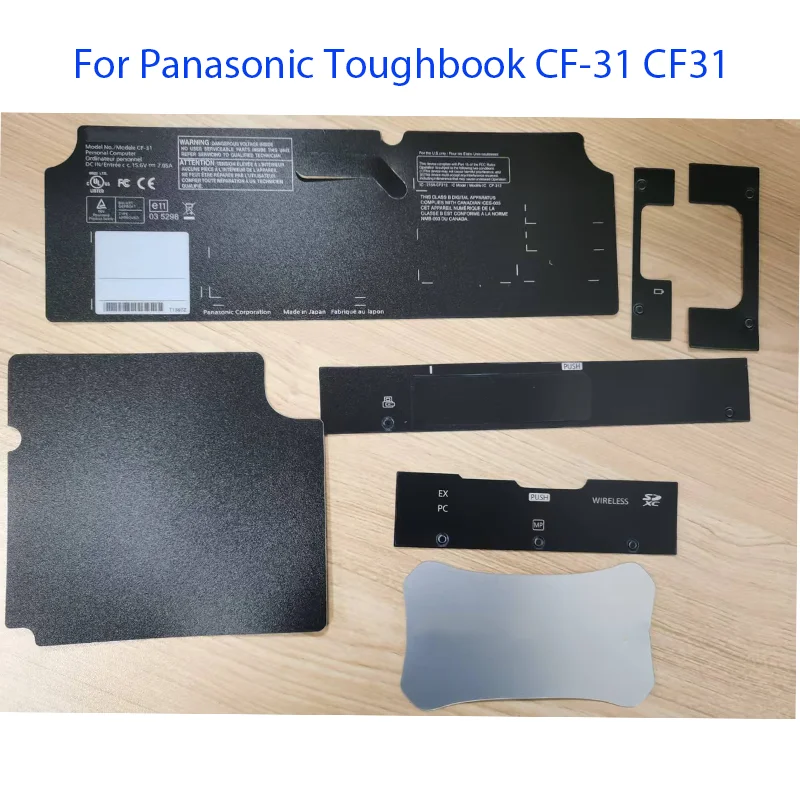 CF31 New Sticker For Panasonic Toughbook CF-31 Side and Bottom Base Stickers