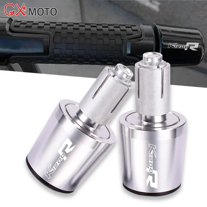 

For BMW K1200R K 1200R All Years 2021 Motorcycle CNC Handle Bar Handlebar Grips Cap End handle Plugs cap Accessories