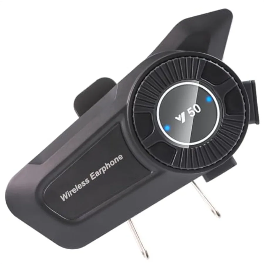 

Bluetooth-гарнитура для мотоциклетного шлема, лыжные наушники, водонепроницаемая гарнитура для шлема с шумоподавлением, ультратонкие беспроводные наушники