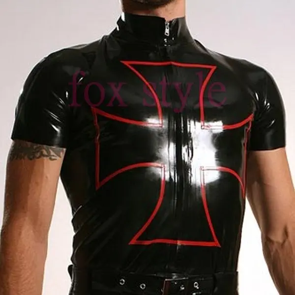

100% handmade rubber latex top for man