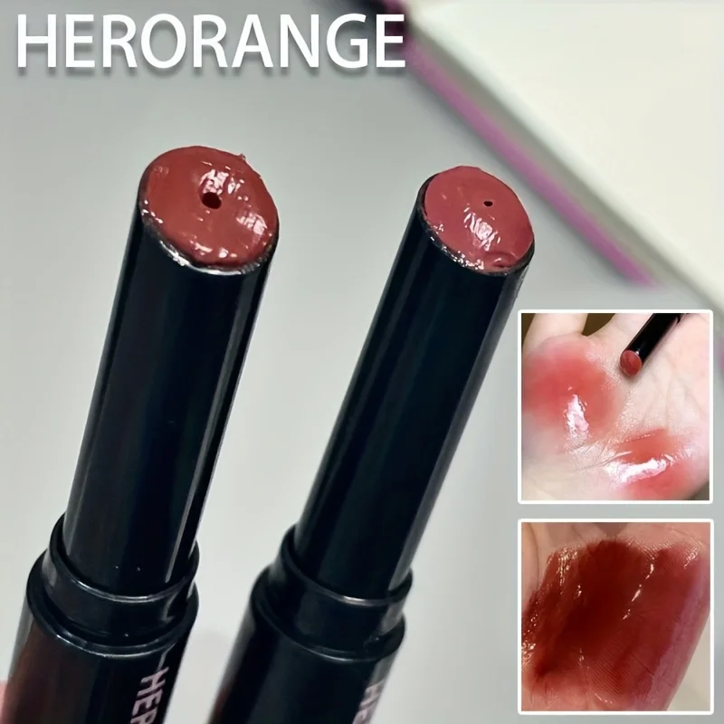 Herorange Glossy Moist Lip Gloss Hydrating Lustrous Waterproof Long Lasting Plump Lips Korean Style for Holiday Gifts - view 5