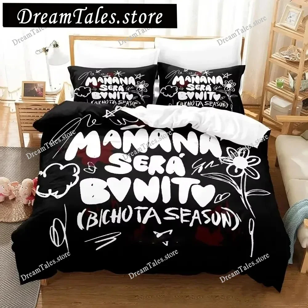 Karol G Carolina Giraldo Navarro Bedding Set Boys Girls Twin Queen Size Duvet Cover Pillowcase Bed Kids Adult Home Textileextile