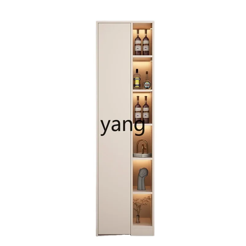 

Lmm light luxury wine cabinet simple modern with door rack integrated wall wine cabinet display cabinet