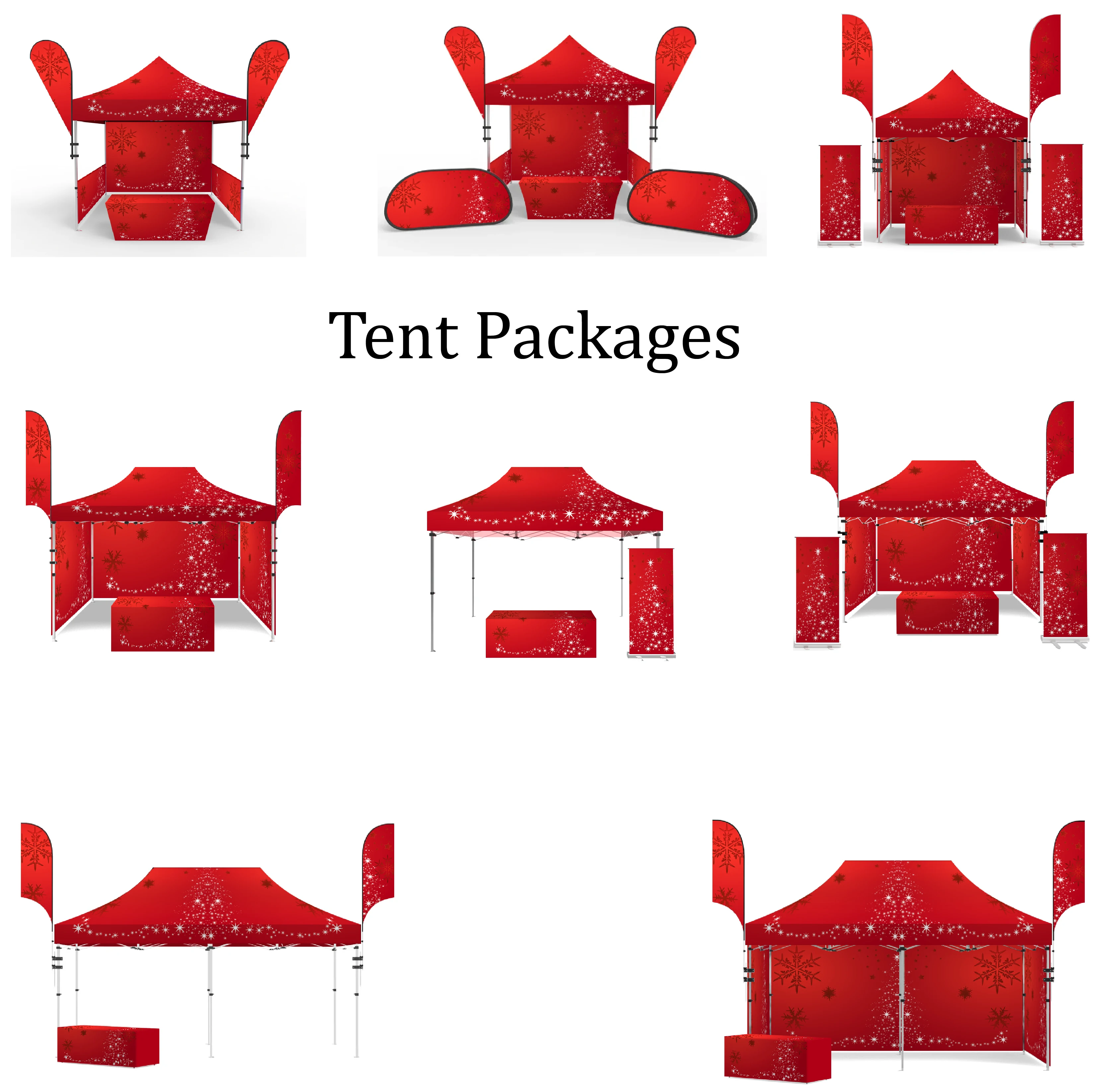 Custom Clear-Side Outdoor Marquee Tent - Panoramic View for Garden Weddings & Cocktail Parties