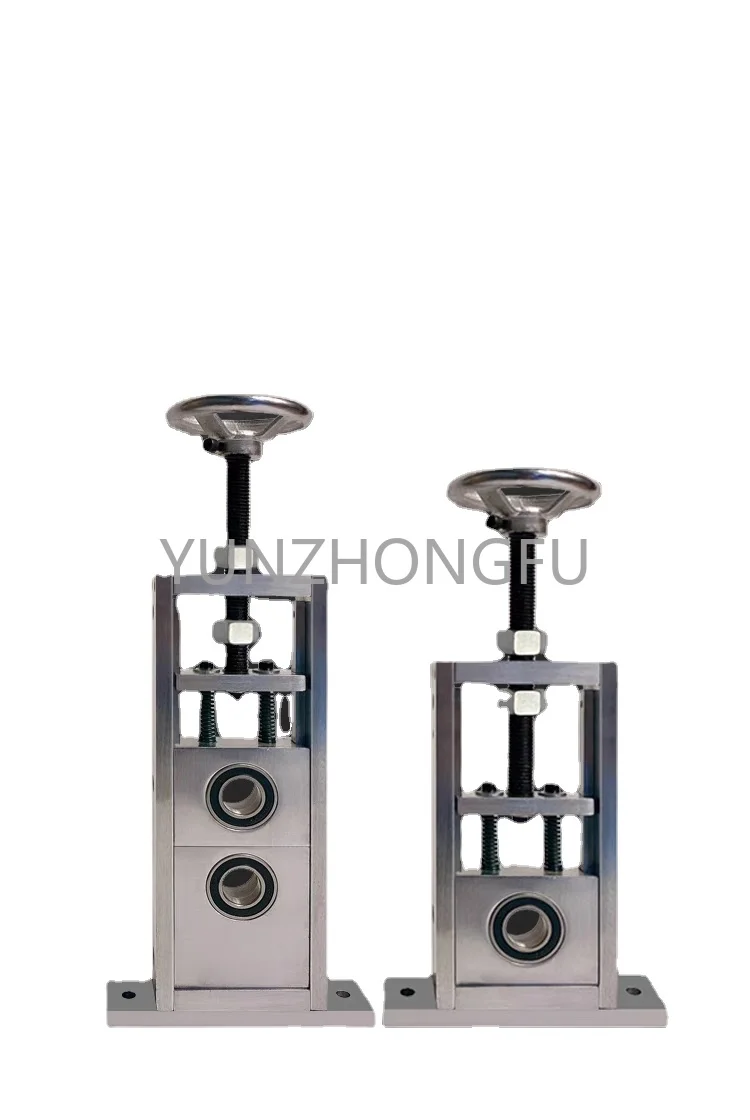 Bracket Carbon Steel Galvanized Assembly Line Roller Tension Accessories Single and Double Bearing Adjustable Sliding Seat