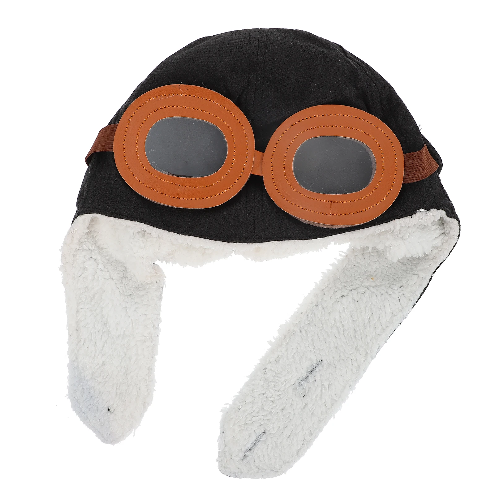 

1 pc Fleece Kids Cotton Hats Warm Unisex Children Lightweight Portable Outdoor Indoor Accessories