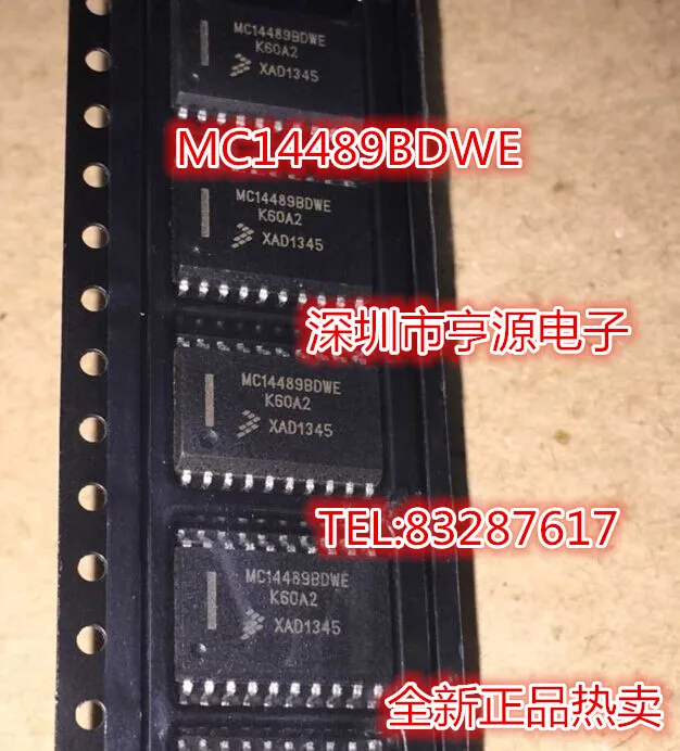 Free shipping  MC14489 MC14489BDW MC14489BDWE      10PCS