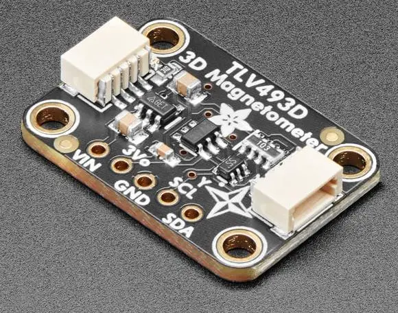 Magnetometr trójosiowy TLV493D 4366 - arduino STEMMA QT QWIIC