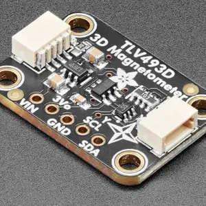 Magnetômetro de eixo triplo, STEMMA QT QWIIC Arduino, 4366 TLV493D 10 principais vendas magnetômetro - №6