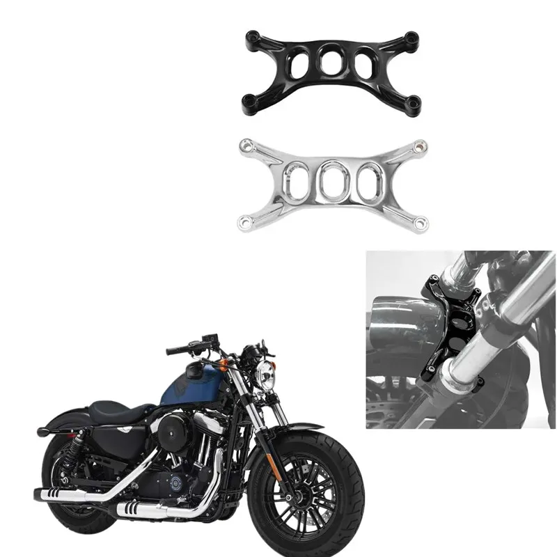 For Harley Forty Eight 48 XL1200X 2010-2021 Motorcycle Acsessories Front Fork Fender Brace