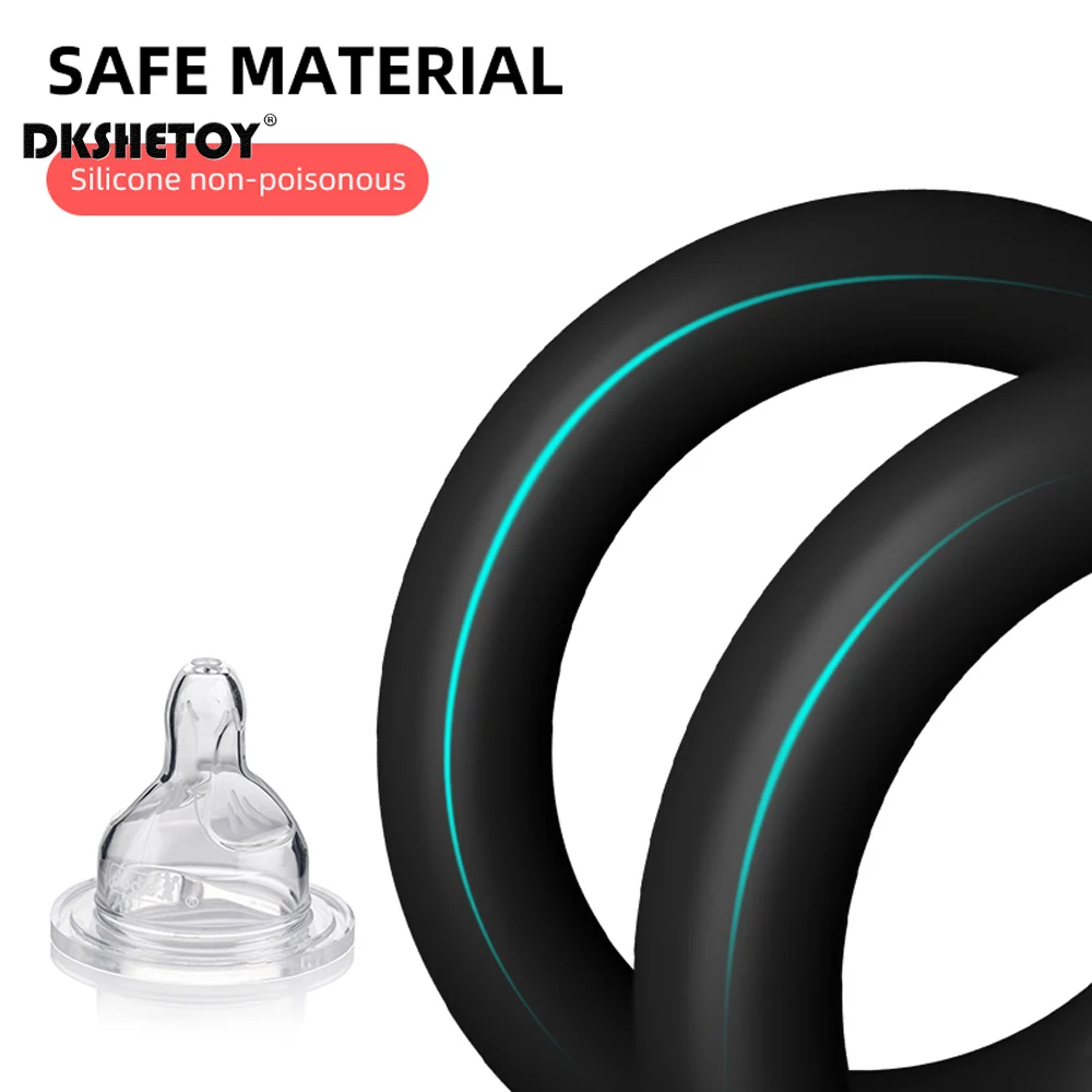 4 Size Penis Ring for men Delay Ejaculation Cock Rings Penis Sleeve Penis Trainer High Elasticity Time Lasting Sex Toys for Men