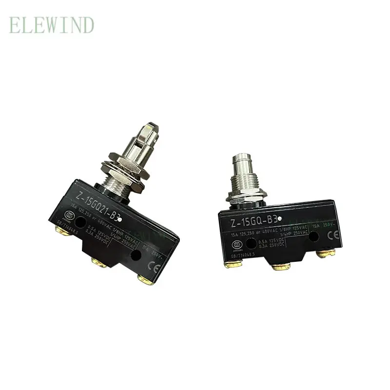 

Кнопочный плунжер, мгновенный микроконцевой выключатель, рычажный тип ролика, 15 А, 125 В переменного тока; 0,5 А, 125 В постоянного тока, 0,25 А, 250 В постоянного тока, высокое качество