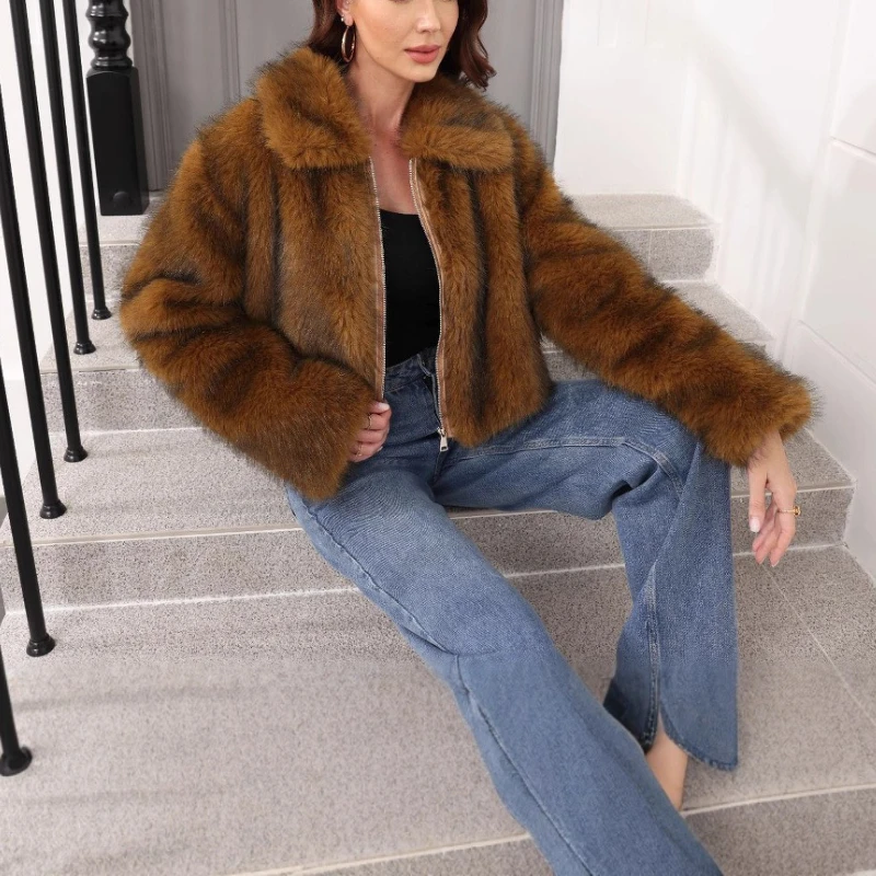 Рисунок 3 - 2025 зимняя шуба из искусственного меха