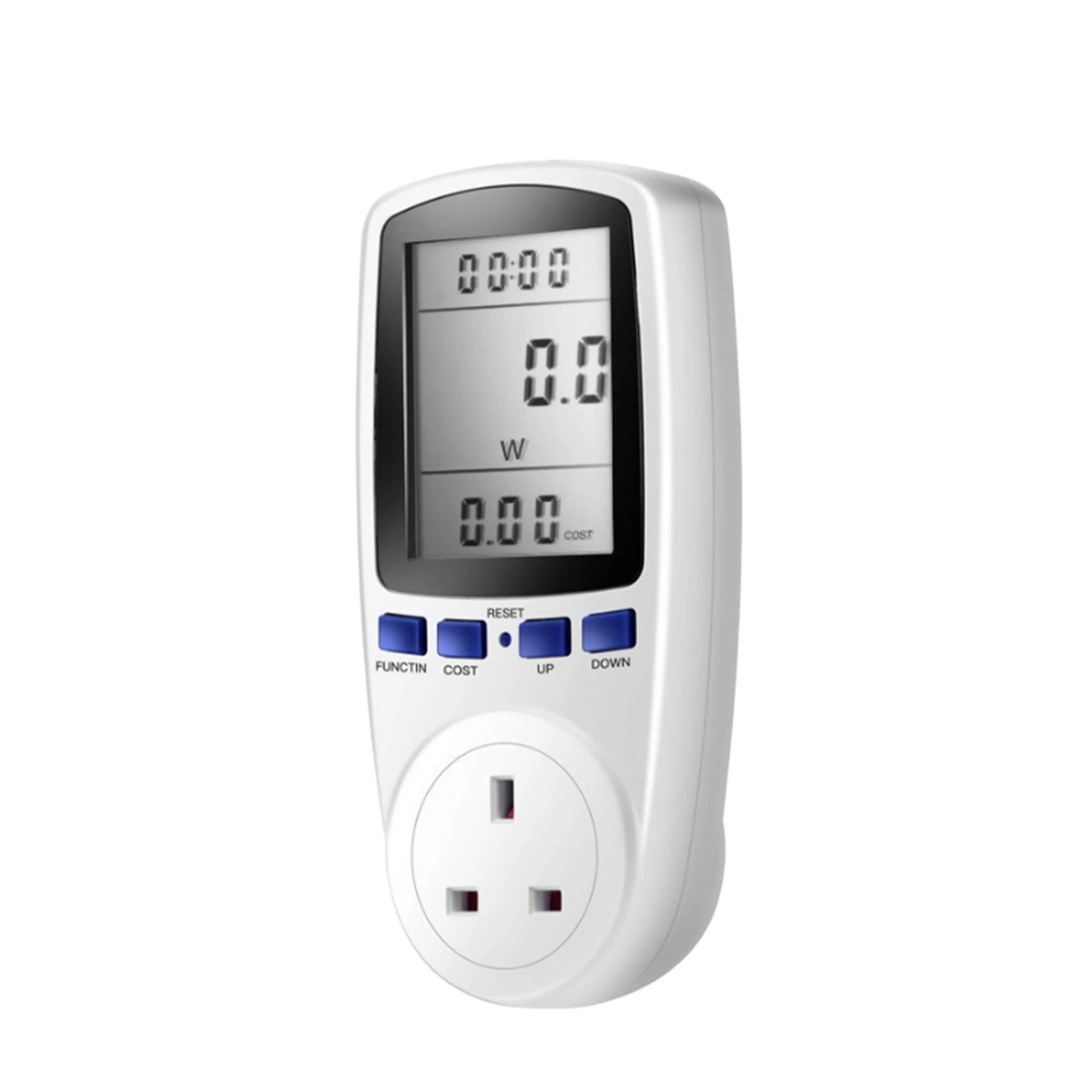 Digital Watt Meter Socket Power Consumption  With Large LCD Display Backlight Voltage Current KWH for Home EU US UK