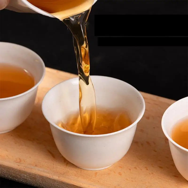Eco-Friendly Rice Husk Tea Cups Thickened Design 50 Pcs Perfect for Kung Fu Tea Rituals