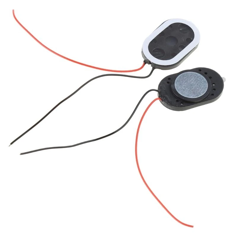 K9FC 2Pcs 2415 Mini Horn Speaker Notebook Speakers 8 Ohm 1W Loudspeaker for DIY Home Theater Modification
