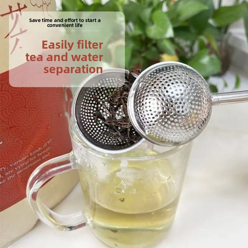 304 stainless steel telescopic tea leak artifact creative filter office lazy  separation cocoa