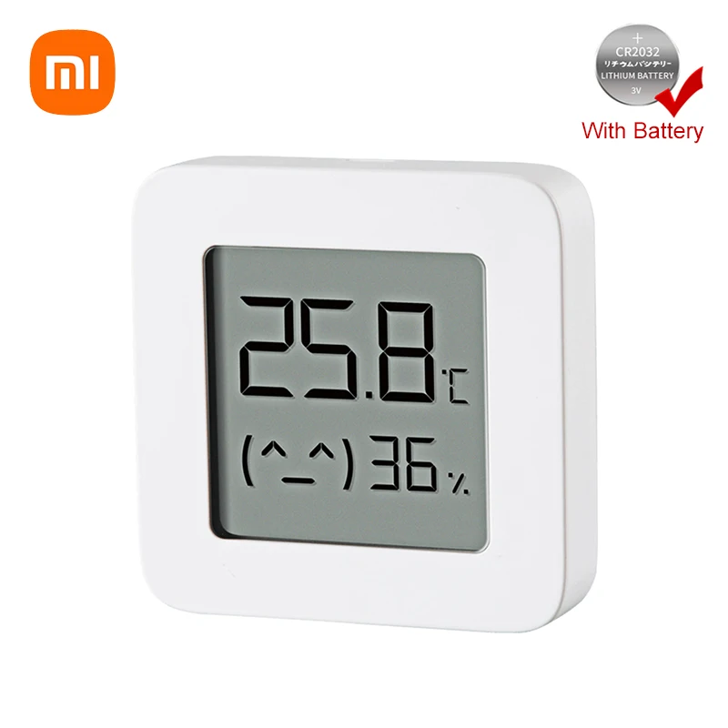 Termometro Bluetooth Xiaomi Mijia originale 2 termometro igrometro digitale elettrico intelligente Wireless funziona con l\'app Mijia