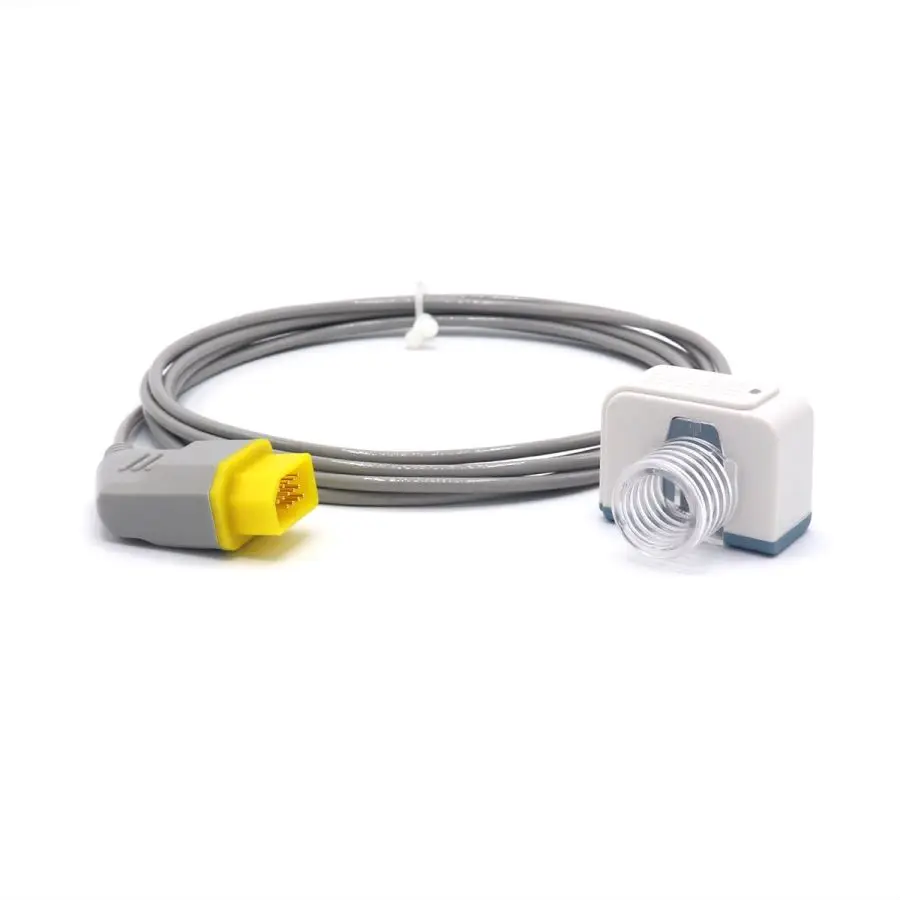 

Nihon Kohden BSM-4102A 4104A 4114A Mainstream ETCO2 Sensor 14 Pin Yellow Connector