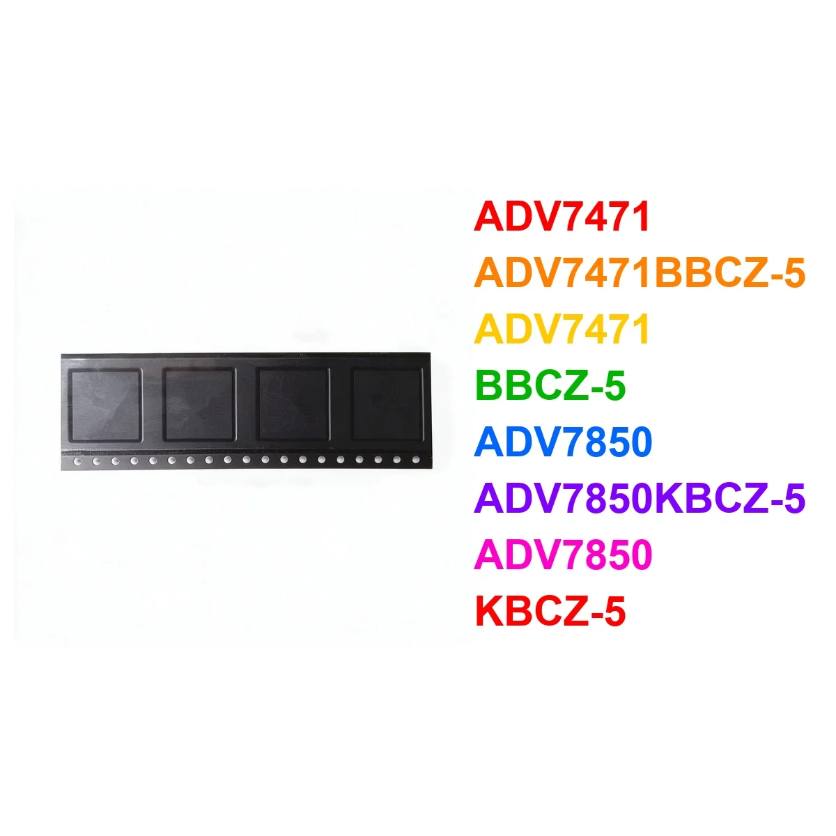  ADV7471 ADV7471BBCZ-5 ADV7471 BBCZ-5 ADV7850 ADV7850KBCZ-5 ADV7850 KBCZ-5 BGA Chipset