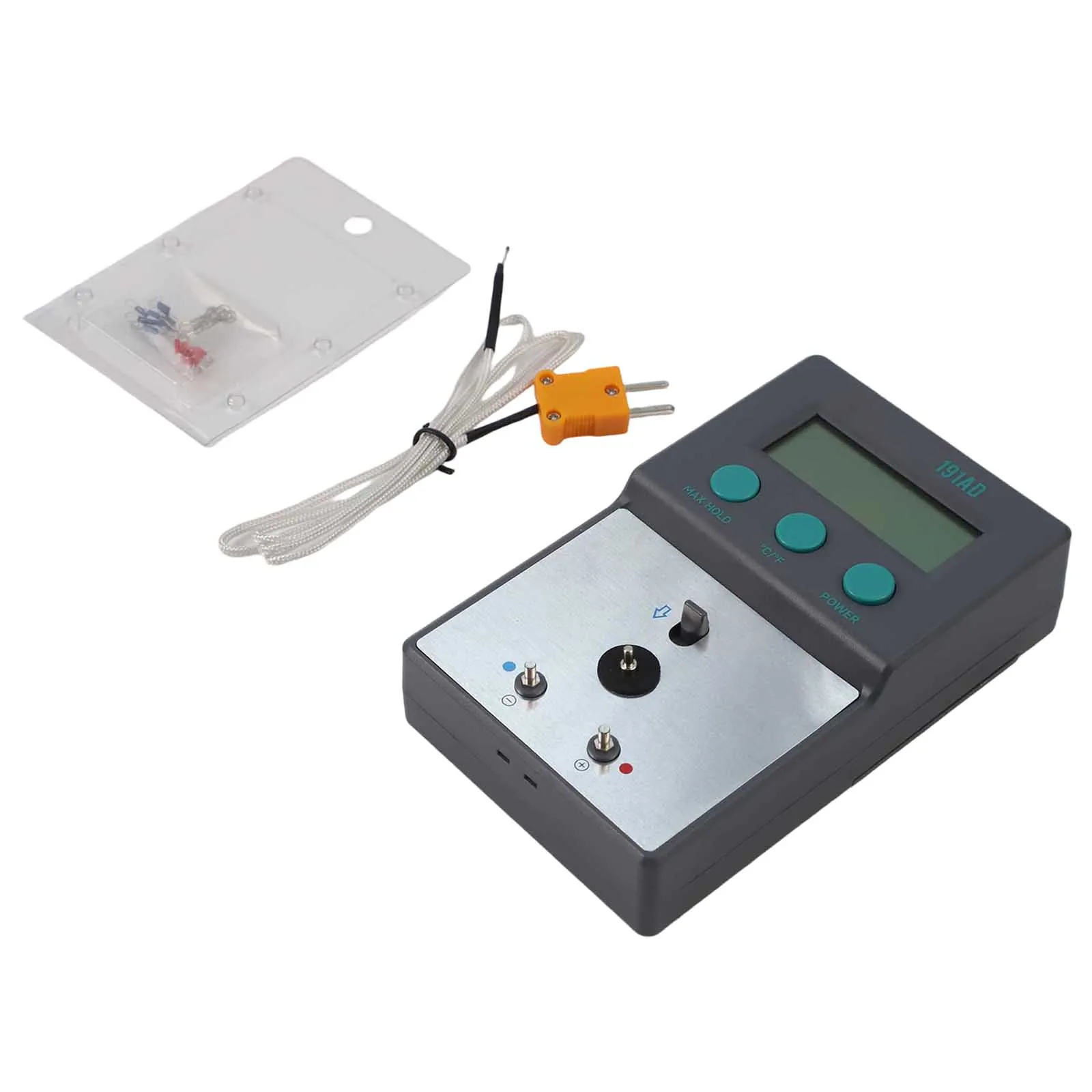 LF191AD Soldering Iron Tip Thermometer 0-800C Digital Temperature Tester With 10 Sensors K-Type Probe For Free Soldering Tool