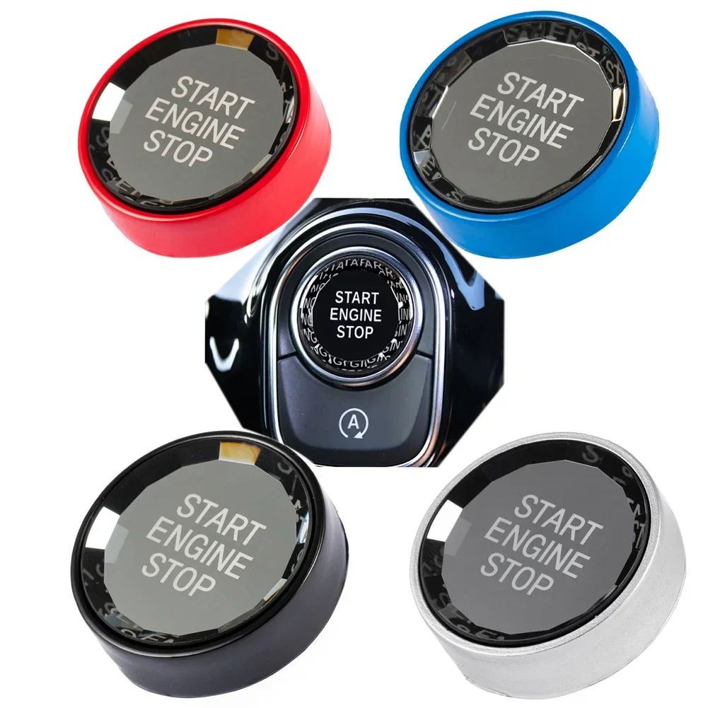 

For Mercedes Benz A GLB CLA GLA Class 2020 one key start button decoration sticker ignition switch button