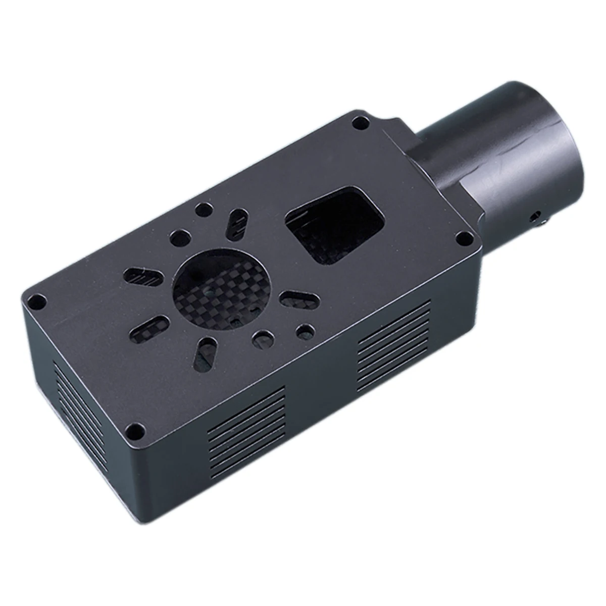 CZ 30mm CNC aluminium Carbon tube motor base can be installed 100a ESC plant protection machine motor mounting fixed seat