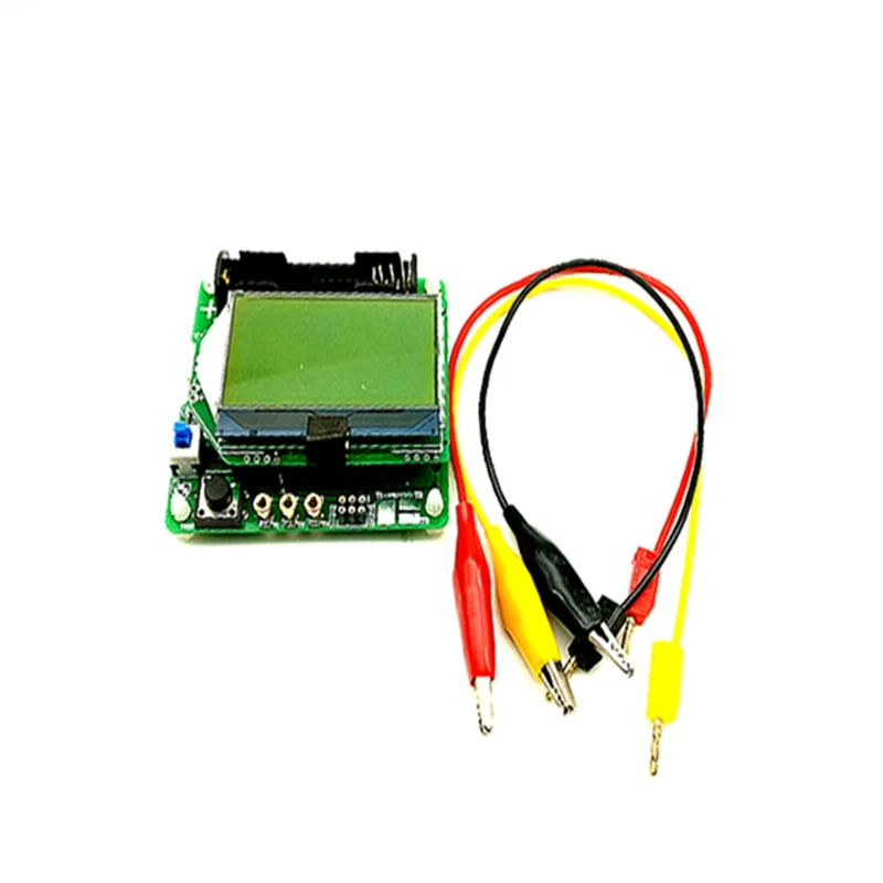 Best MG328 Transistor Tester for ESR Meter Inductor-Capacitor Meter ESR DIY MG328 Multifunction with Test Line