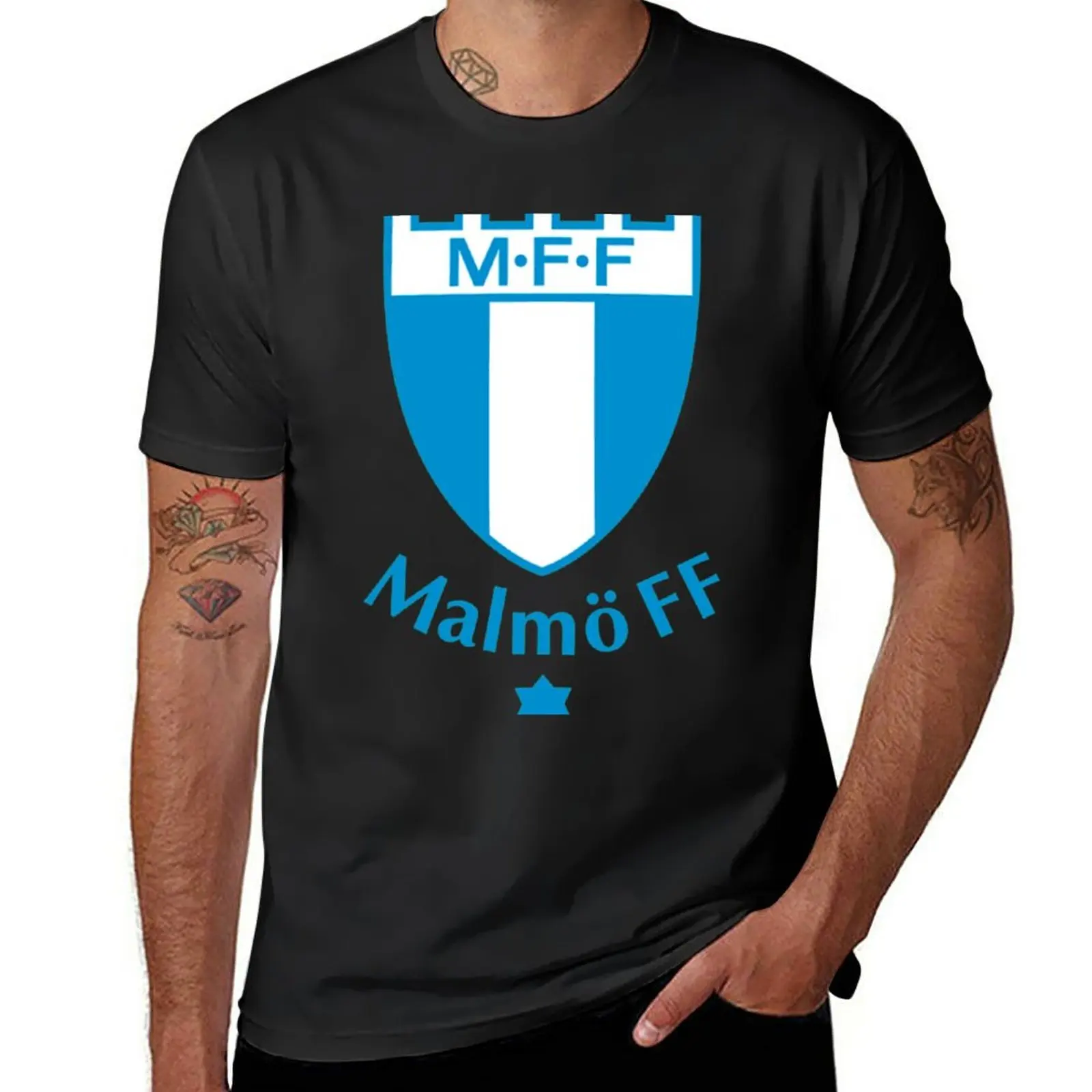 

New Malmo FF logo T-Shirt Anime t-shirt custom t shirt customized t shirts hippie clothes t shirts for men graphic