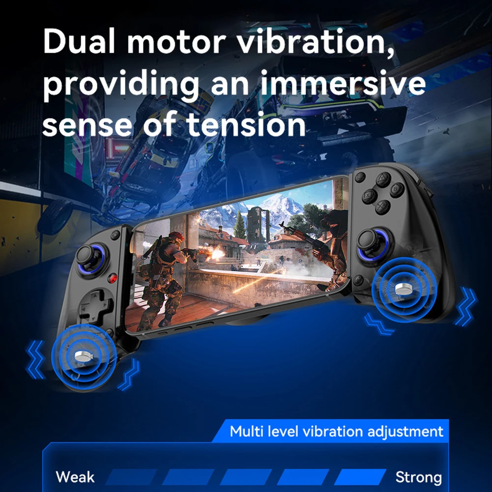 モバイルフォン用伸縮式ゲームコントローラー ワイヤレスBTゲ - Pc Gaming Xbox Controller のレビューと価格