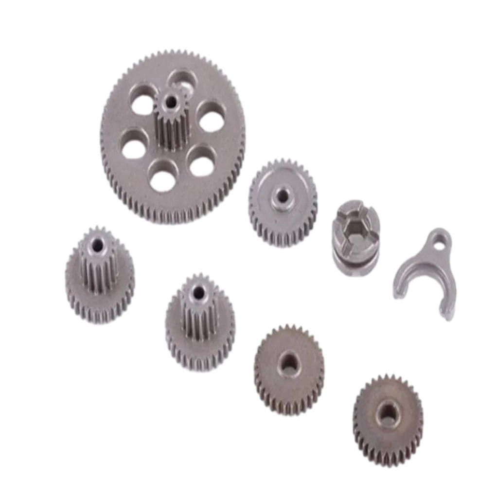 8pcs Gear Steel Hardened Rc Gear For FMS FCX24 1/24 RC Car Upgrade Parts