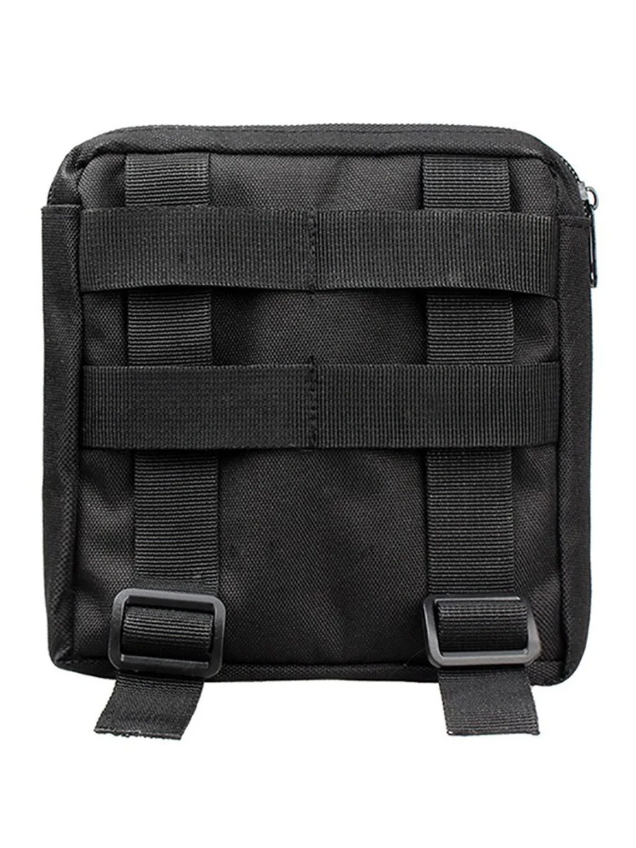 Bolsa de armazenamento molle tática externa portátil de alta capacidade, kit de primeiros socorros de acessórios, equipamento de ventilador militar, portátil de alta capacidade