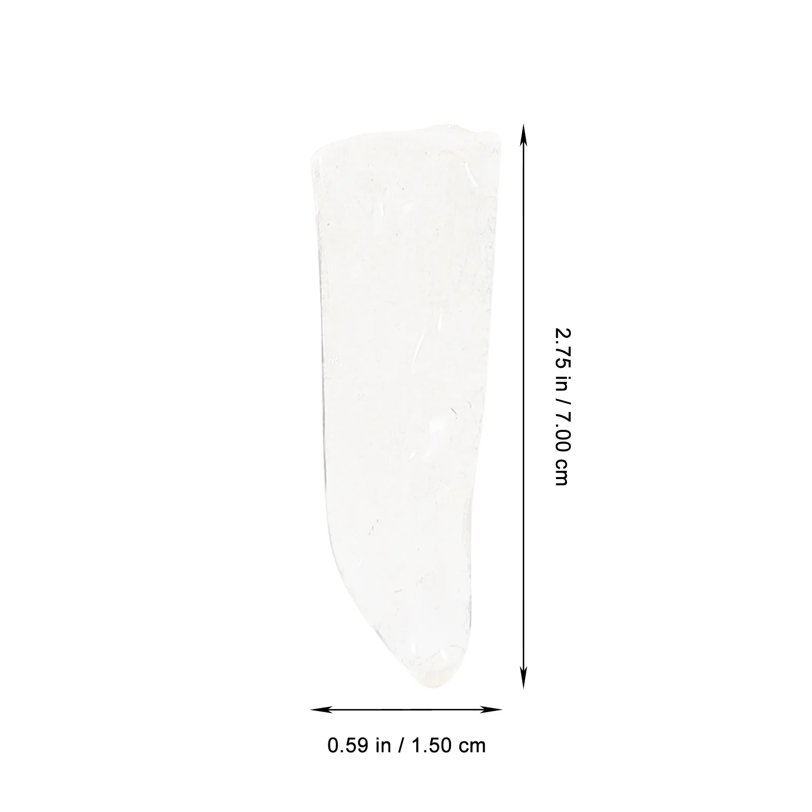 

10Pcs Natural Clear Crystal Stone Meditation Wands Palm Size Yoga Meditation Crystal Energy Stone Decor