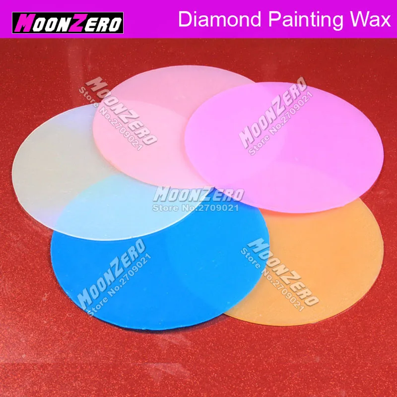 New Diy Diamond Painting Tool Accessory Colorful Round,Square Big Size Wax Colorful Stick Diamond Materiac Accessories Tools Mud